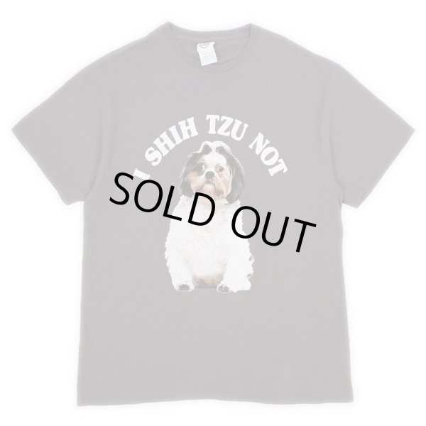 画像1: 00's I SHIH TZU NOT プリントTシャツ (1)