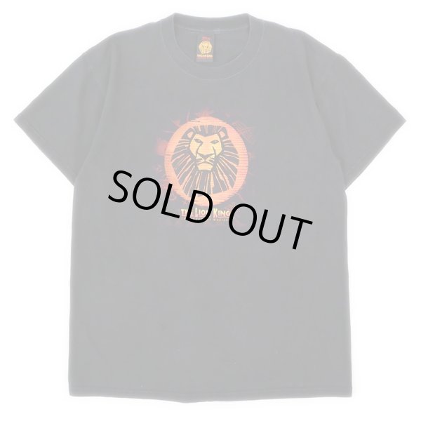 画像1: 00's Disney “THE LION KING” ロゴプリントTシャツ (1)