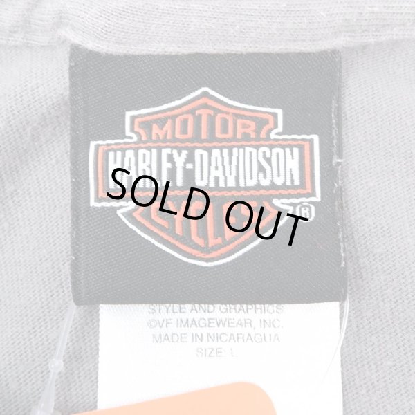 画像3: 00's HARLEY-DAVIDSON 両面プリント ポケットTシャツ (3)