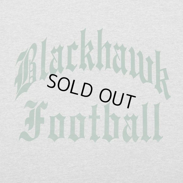 画像3: 00's Black Hawk Football ロゴプリントTシャツ (3)