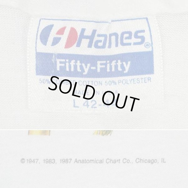画像2: 80's Anatomical Chart Co. 人体解剖図 プリントTシャツ "MADE IN USA" (2)