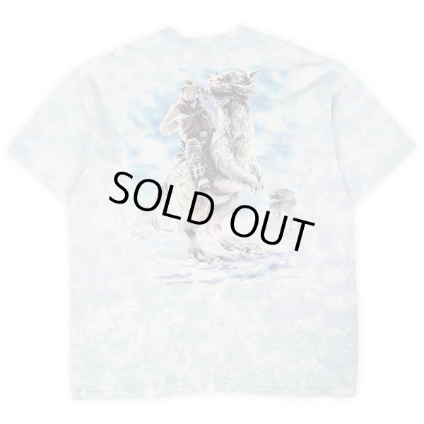 画像2: 90's STAR WARS タイダイ染め ムービーTシャツ "LIQUID BLUE MADE / MADE IN USA" (2)