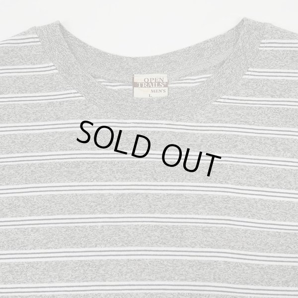 画像3: 90's OPEN TRAIL マルチボーダーTシャツ "DEADSTOCK" (3)