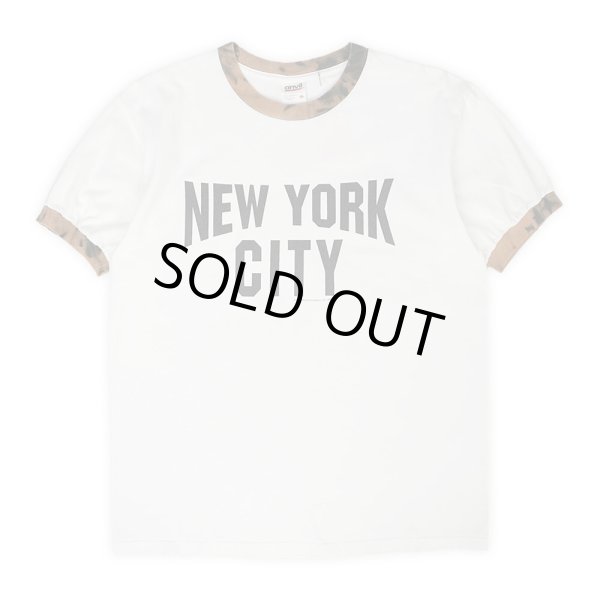 画像1: 00's NEW YORK CITY リンガーTシャツ (1)