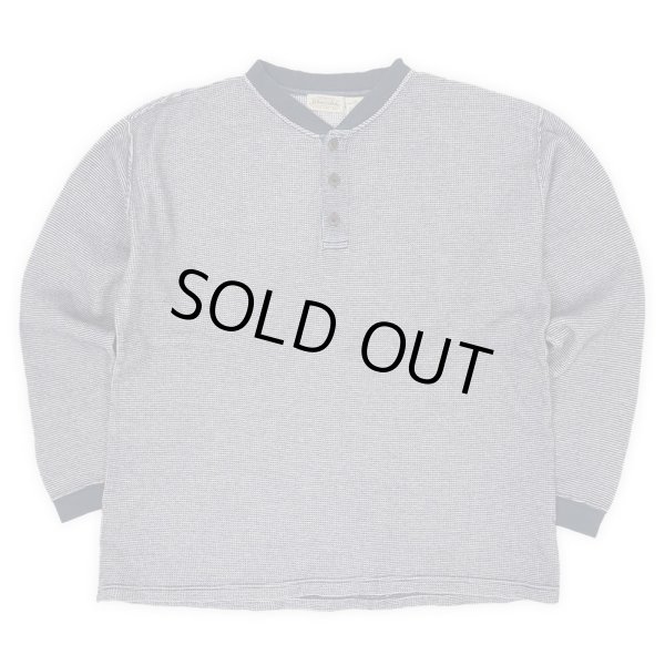 画像1: 90's ST JOHN'S BAY ヘンリーネック サーマルカットソー (1)