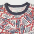 画像2: 70-80's Budweiser 総柄 リンガーTシャツ (2)