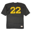画像1: 60's Champion メッシュフットボールTシャツ "BLACK / PRODUCTS TAG" (1)