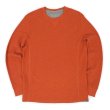 画像1: 00's Eddie Bauer 前V サーマルカットソー "ORANGE" (1)