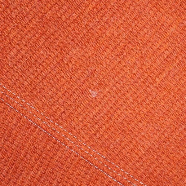 画像4: 00's Eddie Bauer 前V サーマルカットソー "ORANGE" (4)