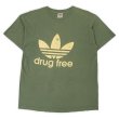 画像1: 90's drug free パロディプリントTシャツ (1)