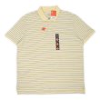 画像1: 00's ST JOHN'S BAY マルチボーダー柄 ポロシャツ "DEADSTOCK" (1)