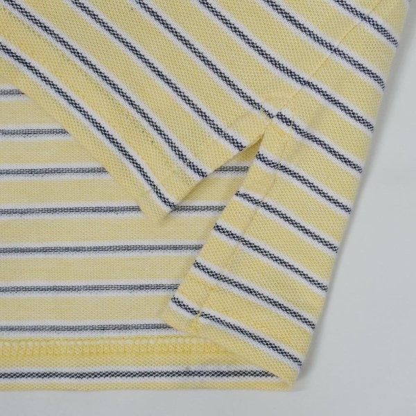 画像3: 00's ST JOHN'S BAY マルチボーダー柄 ポロシャツ "DEADSTOCK" (3)