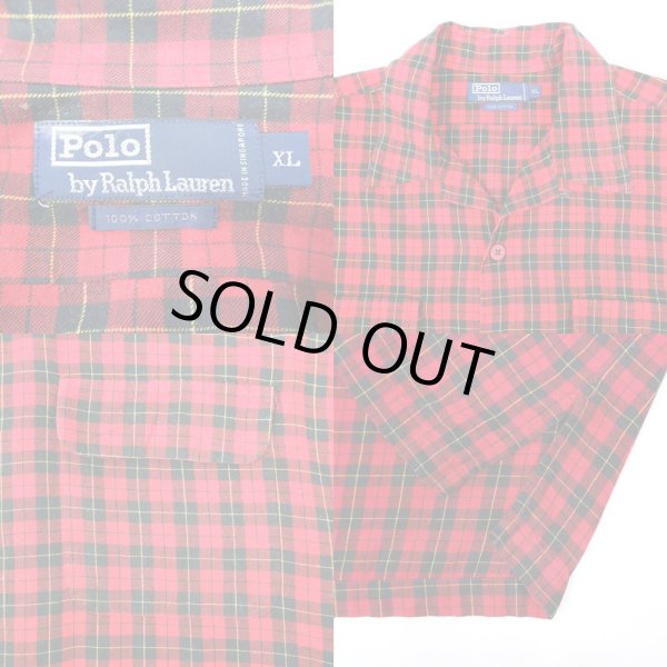 画像3: 90's Polo Ralph Lauren L/S オープンカラーシャツ (3)