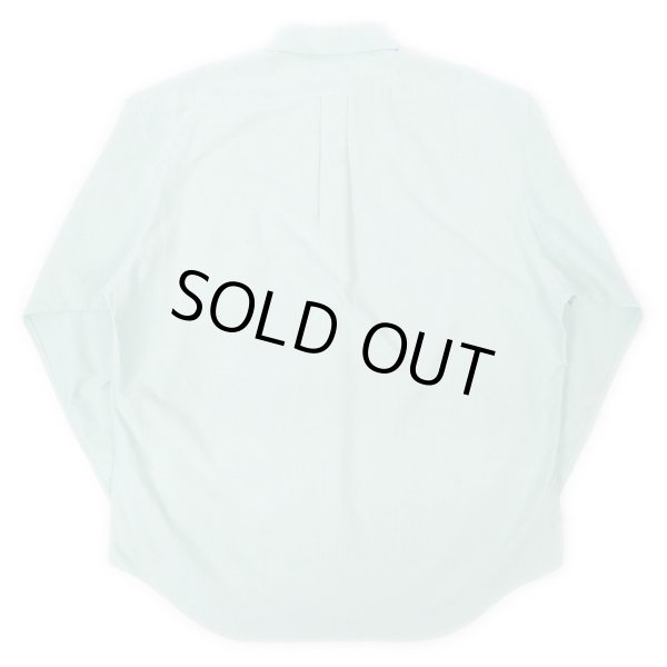 画像2: 90's Polo Ralph Lauren ボタンダウンシャツ “BIG SHIRT / Pale Green” (2)