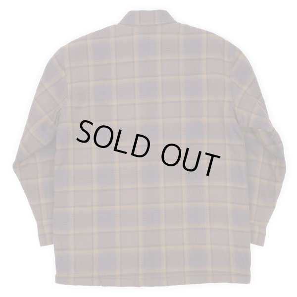 画像2: 90's ST JOHN'S BAY キルティングライナー ネルシャツ (2)