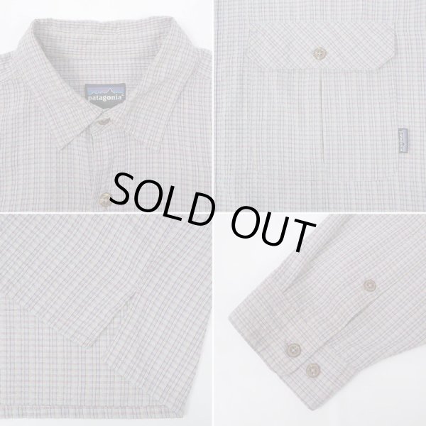画像3: 00's Patagonia シアサッカーシャツ "SP00" (3)