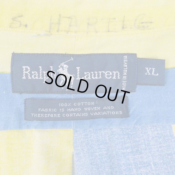 画像2: 90's Polo Ralph Lauren マルチストライプ柄 ボタンダウンシャツ (2)