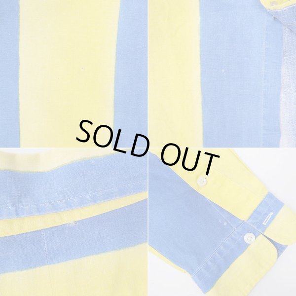 画像4: 90's Polo Ralph Lauren マルチストライプ柄 ボタンダウンシャツ (4)