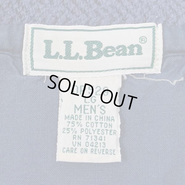 画像2: 90's L.L.Bean ハーフジップ プルオーバーシャツ (2)