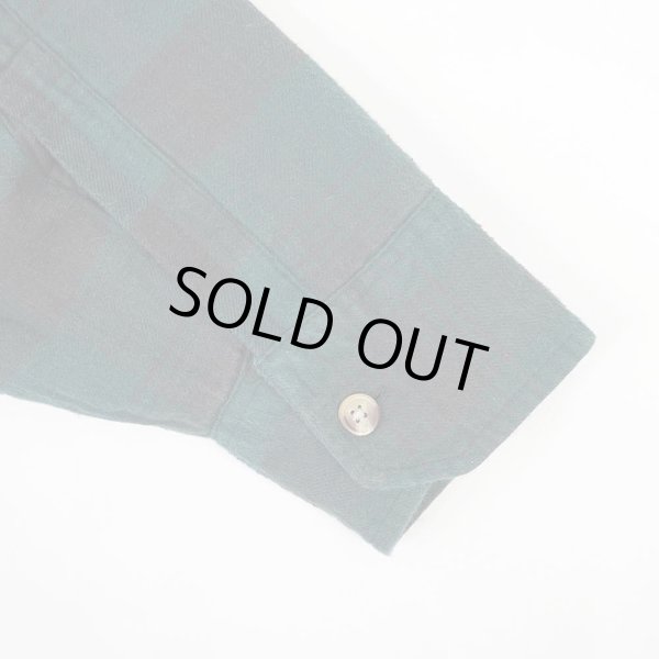 画像3: 90's DAVID TAYLOR キルティングライナー ネルシャツ (3)