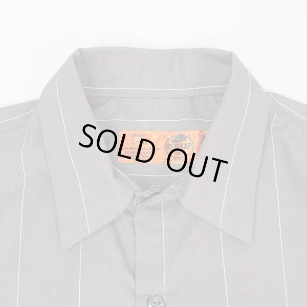 画像3: 00's RED KAP マルチストライプ柄 L/S ワークシャツ (3)