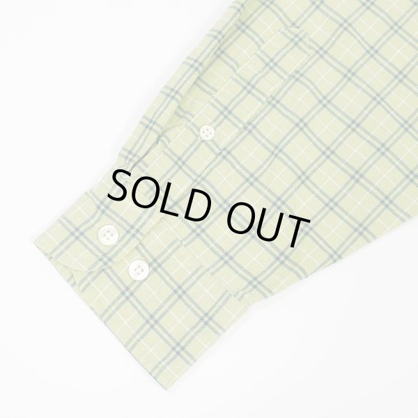 画像5: Early 00's OLD GAP ボタンダウンシャツ "The BIG Oxford / GREEN Plaid" (5)