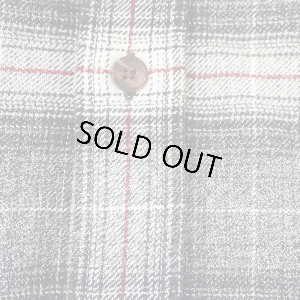 画像5: 90-00's ST. JOHN'S BAY フランネル ボタンダウンシャツ "Black Ombre Plaid" (5)