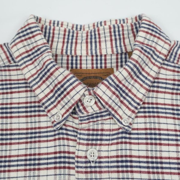 画像3: 90's ST JOHN'S BAY フランネル ボタンダウンシャツ (3)