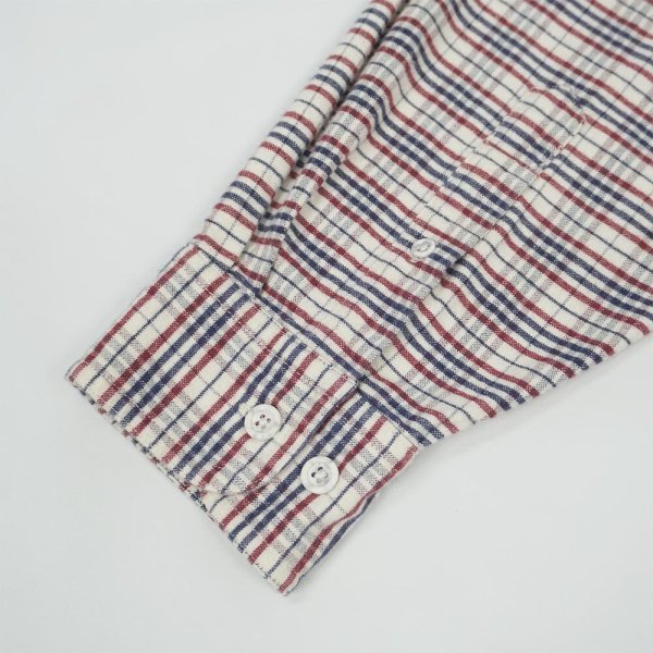 画像4: 90's ST JOHN'S BAY フランネル ボタンダウンシャツ (4)