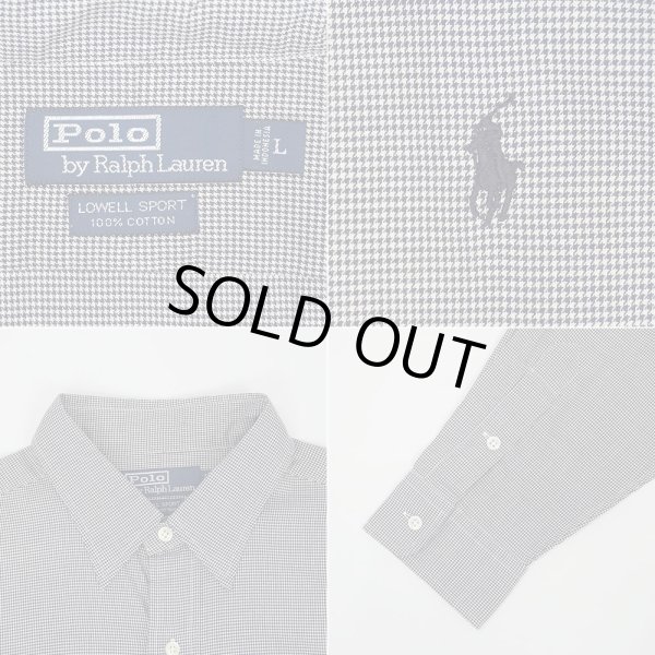 画像2: 90's Polo Ralph Lauren レギュラーカラーシャツ "LOWELL SPORT / DEADSTOCK" (2)