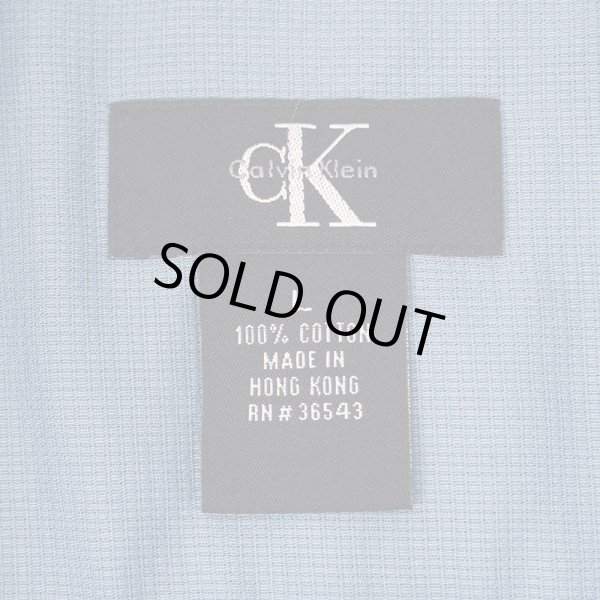画像2: Early 00's Calvin Klein S/S オープンカラーシャツ (2)