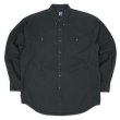 画像1: 90's OLD GAP ボタンダウンシャツ "BLACK" (1)