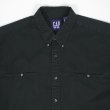 画像3: 90's OLD GAP ボタンダウンシャツ "BLACK" (3)