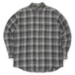 画像1: 90's DAVID TAYLOR フランネル ボタンダウンシャツ "Ombre Plaid" (1)