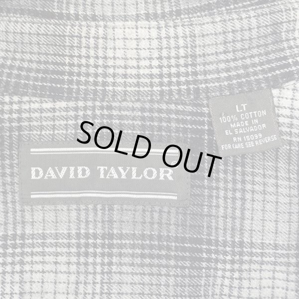 画像2: 90's DAVID TAYLOR フランネル ボタンダウンシャツ "Ombre Plaid" (2)