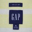 画像2: 00's GAP ストライプ柄 S/S オープンカラーシャツ "COTTON×LINEN" (2)