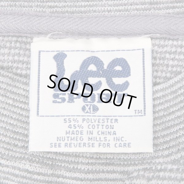 画像3: 90's Lee ボーダー柄 スウェット “企業ロゴ刺繍” (3)