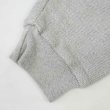 画像4: 90-00's LANDS' END コットンピケ スウェット “GREEN × GRAY” (4)