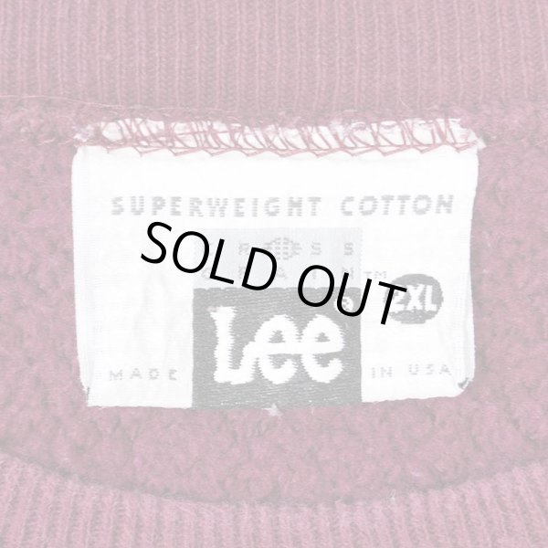 画像2: 90's Lee リバースウィーブタイプ スウェット "MADE IN USA" (2)