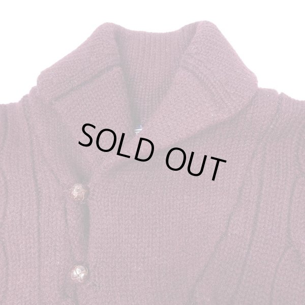 画像3: 90's Polo Ralph Lauren ローゲージ ショールカラーカーディガン (3)