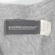 画像2: 90's EXPRESSIONS アクリルニット カーディガン "MADE IN USA" (2)