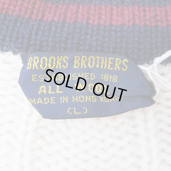 80-90's BROOKS BROTHERS チルデンセーターmtp07221302508203