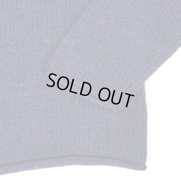 画像4: 00's J.CREW ロールネック ウールニット "NAVY" (4)