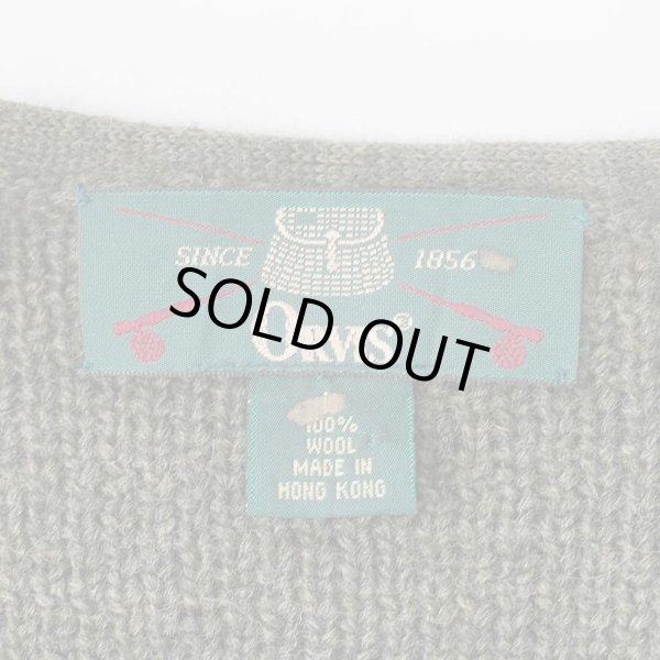 画像3: 90's ORVIS ウールニットベスト (3)