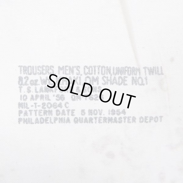 画像3: 50's US.ARMY チノトラウザー "NON WASH" (3)