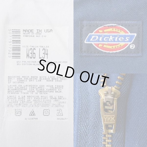 画像3: 90's Dickies 2タック ワークパンツ "MADE IN USA / W36 L34" (3)