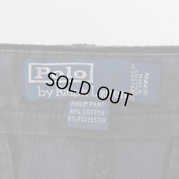 画像3: 90's Polo Ralph Lauren 太畝コーデュロイパンツ "PHILIP PANT / W33 L30" (3)