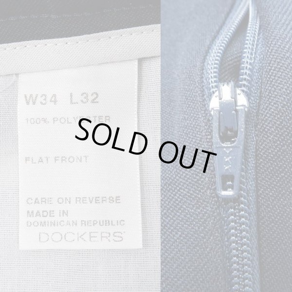 画像4: 00's Levi's × DOCKERS アクションスラックス "NAVY / W34 L32" (4)