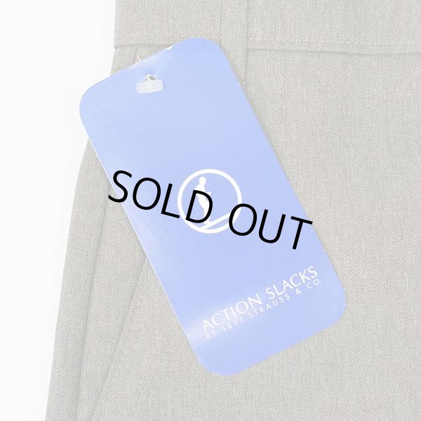 画像3: 00's Levi's アクションスラックス "HEATHER BROWN / DEADSTOCK" (3)