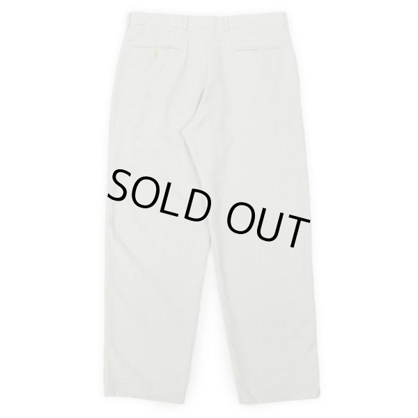 画像2: 90's Levi's TRAVELERS ハウンドトゥース柄 2タック トラウザー (2)